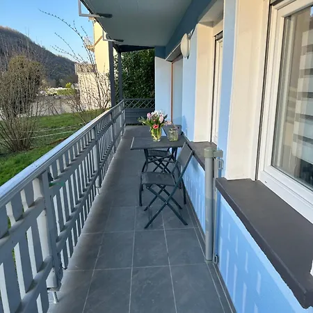 公寓 Leopold Mit Burgblick An Der Mosel 布尔根